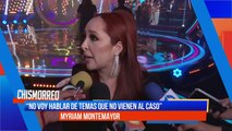 Myriam Montemayor: De 'Toñita' no quiere hablar