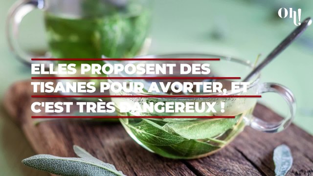 Après la révocation du droit à l'IVG, des femmes proposent des recettes de tisanes pour avorter, et c'est très dangereux !