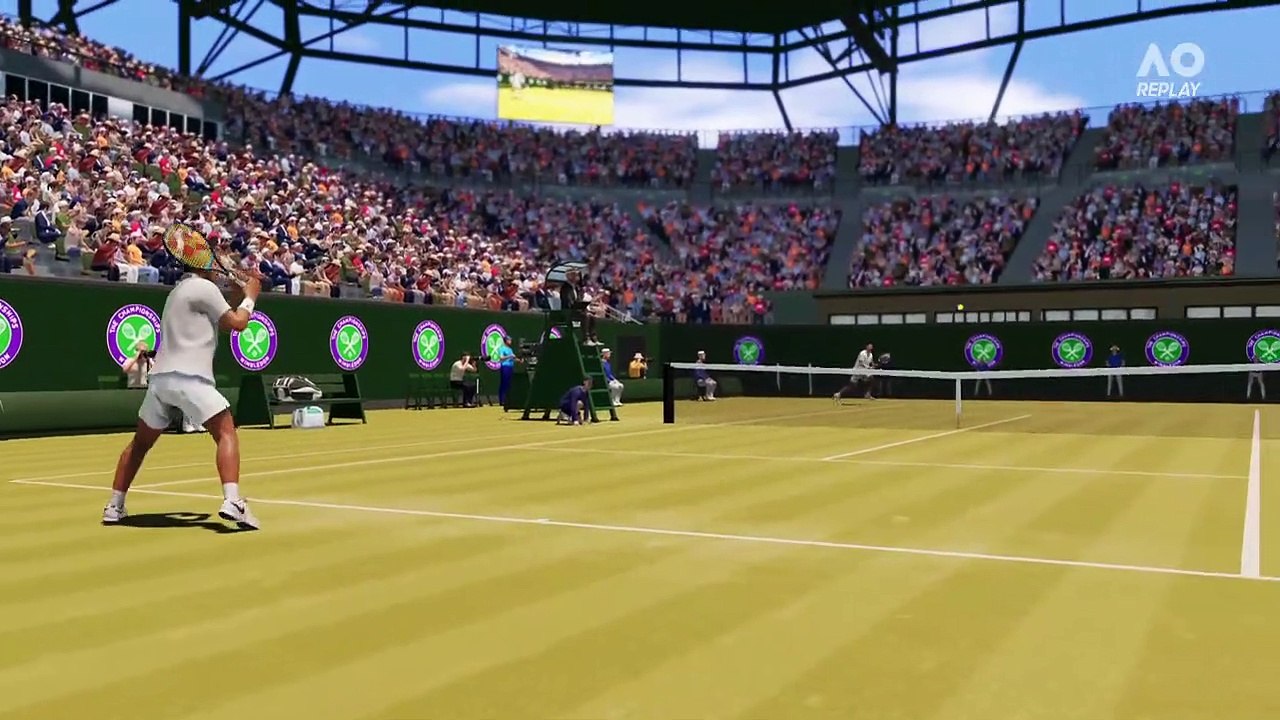 NICK KYRGIOS VS C GARIN | WIMBLEDON 2022 | AO TENNIS 2 GAMEPLAY