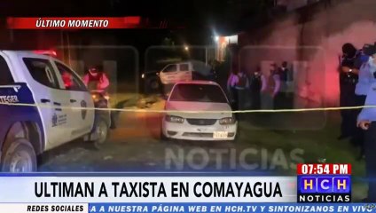 下载视频: Sicarios motorizados asesinan a taxista en Comayagua