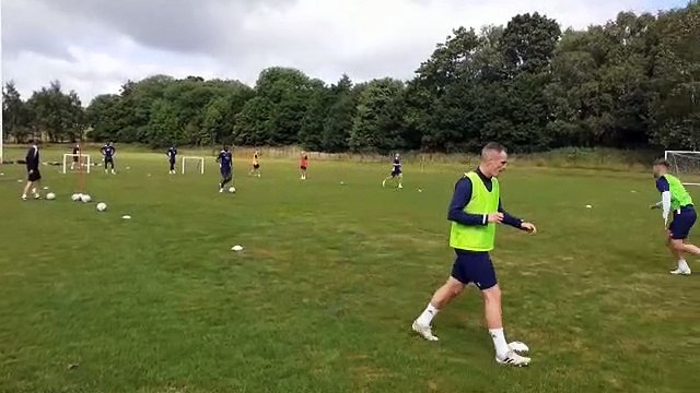 FC Halifax Town in pre-season training