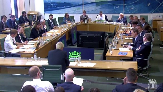 Boris Johnson Labour MP quizzes and jokes about Gove asking PM to resign