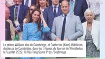 Kate Middleton : Rares gestes tendres dans les tribunes de Wimbledon, elle rayonne en famille avec William