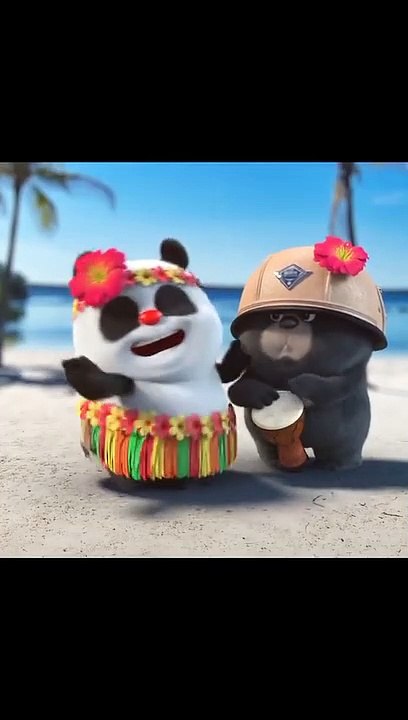 panda menari