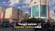 Mardin'de hastane yangını: Hastalar tahliye ediliyor