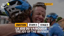 Winner's emotion / L’émotion du Vainqueur - Étape 5 / Stage 5 #TDF2022