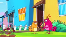 Phool Ke Peeche Fool Ep - 12 - Pyaar Mohabbat Happy Lucky - Funny Hindi Cartoon Show - Zee Kids