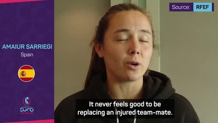 Скачать видео: Sarriegi replaces injured Putellas in Spain squad