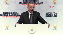 Cumhurbaşkanı Erdoğan, Geçmiş Dönem Belediye Başkanları İstişare ve Değerlendirme Toplantısı'na katıldı
