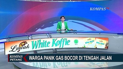 Kebocoran Gas CO2 di Jalanan Kota Tangerang, Pengendara Panik!