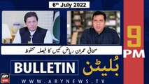 ARY News Bulletin | 9 PM | 6th July 2022