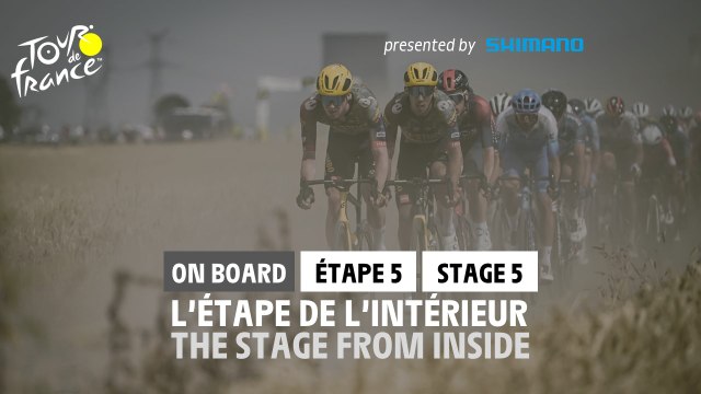 Onboard Camera / Caméra Embarquée - Étape 5 / Stage 5 #TDF2022