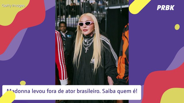 Madonna já levou fora de famoso brasileiro em festa. Saiba quem foi!
