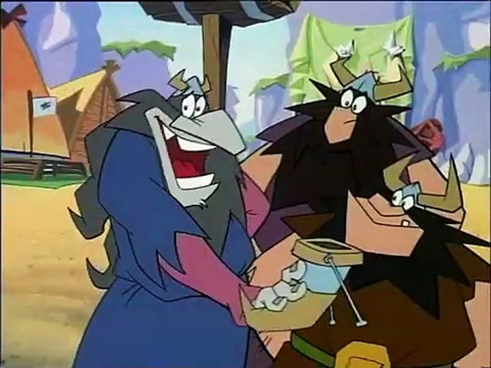 Loggerheads-Zwei Wikinger und ein Baby