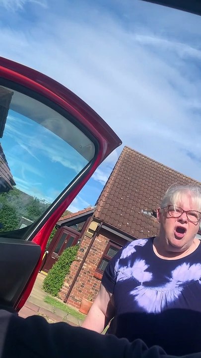 Polite Stand-Off on Private Road