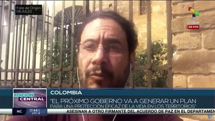 Senador del Pacto Histórico Iván Cepeda propone plan de protección para nuevo gobierno