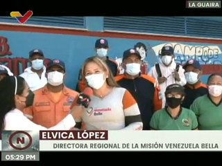 Misión Venezuela Bella se despliega en escuelas priorizadas por Bricomiles en el estado La Guaira