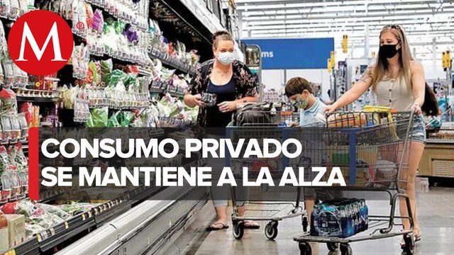 Consumo privado hila 10 meses de aumentos: Inegi