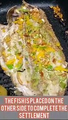 bromo Poisson rouget grillé...برمو  سمك بوري مشوي...bromo Grilled mullet fish