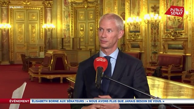 Franck Riester épingle les députés NUPES « agressifs », durant le discours d’Elisabeth Borne