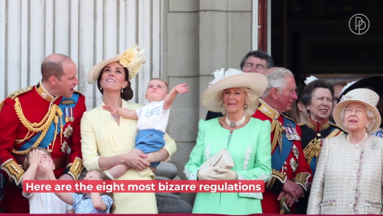 8 Strange Royal Rules