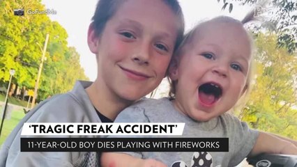 11-Year-Old Boy Dies in 'Tragic Freak Accident' While Playing with Fireworks: 'A Great Kid'