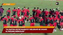 “El partido entre Mandiyú y Belgrano se jugará el próximo miércoles”