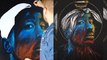 'Hip Hop fan pays tribute to Tupac Shakur by making an amazing portrait of him! '