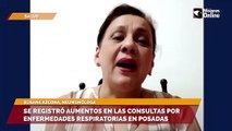 Se registró aumentos en las consultas por enfermedades respiratorias en Posadas