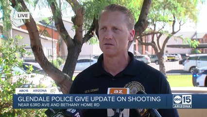 Glendale police give update on shooting