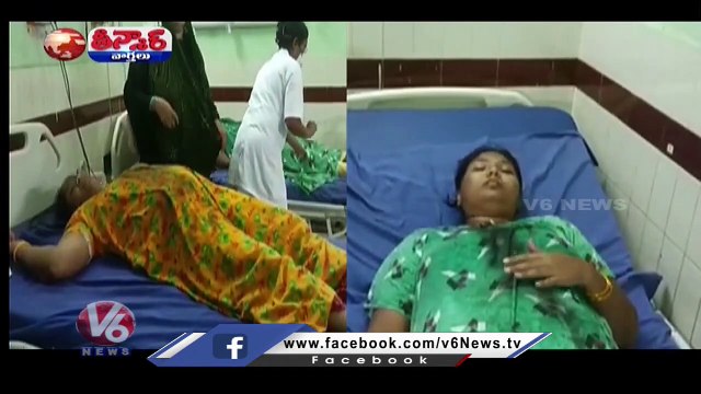 Villagers Protest Aganist TRS Govt Over Delay Of Double Bedroom Houses | V6 Teenmaar