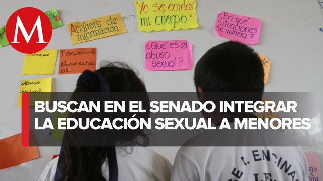 Senado impulsa reforma sobre educación sexual integral para menores