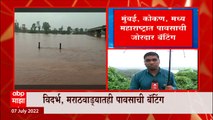 Maharashtra Monsoon Updates : उत्तर महाराष्ट्र वगळता सर्वत्र पावसाची नॉन-स्टॉप बॅटिंग ABP Majha