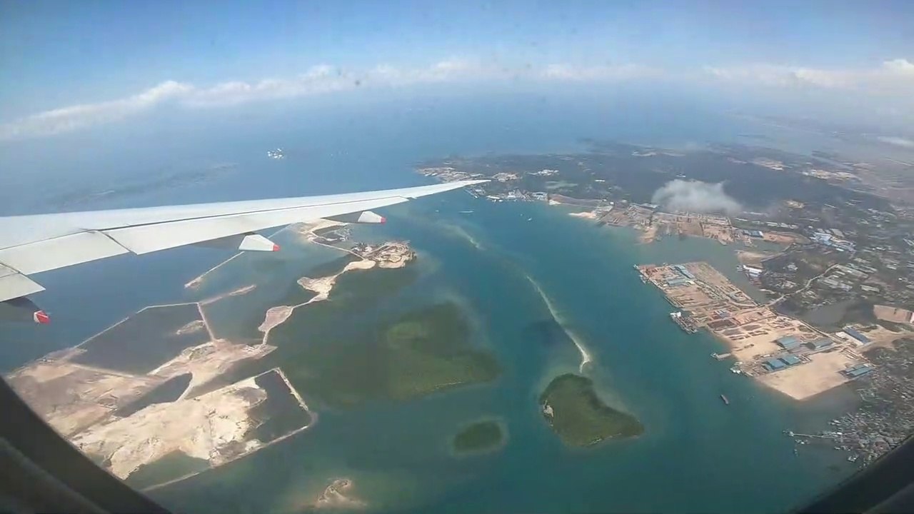 Singapore Airlines 777-300ER Hong Kong (HKG) To Singapore (SIN) Full Flight Time Lapse