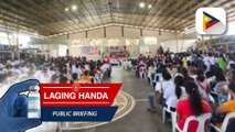 Sen. Go, nagpaalala sa mga residente ng San Isidro, Davao Oriental sa kahalagahan ng kalusugan at tamang pag-ehersisyo