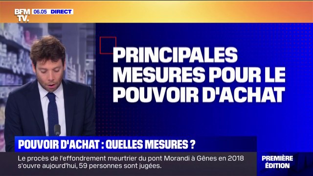 Pouvoir d'achat: quelles sont les principales mesures envisagées par le gouvernement?