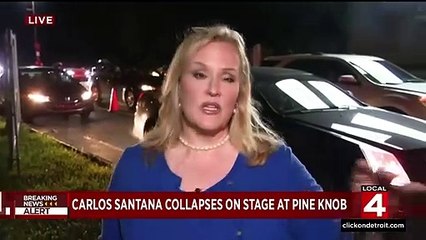 Carlos Santana collapses on stage during performance at Pine Knob in Clarkston(1)