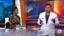 Dr. Nandi shares the signs of heat exhaustion after Carlos Santana collapses dur