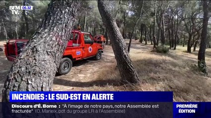 Le Sud-Est en alerte avec un risque d'incendies très élevé