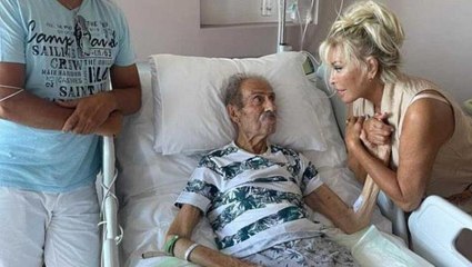 Ajda Pekkan, 99 yaşındaki İlham Gencer'i hastanede ziyaret etti