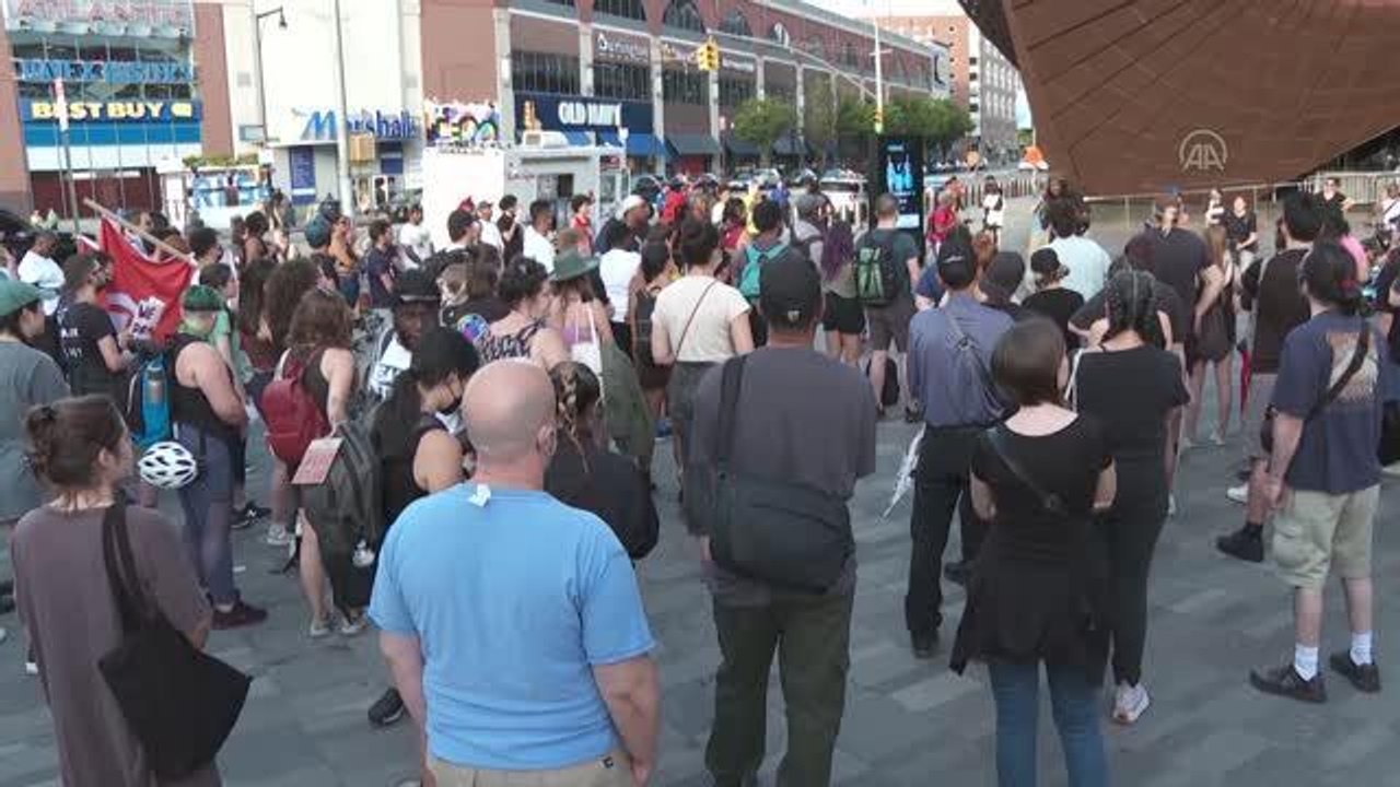 Son dakika haberi... ABD'de polis kurşunuyla öldürülen Jayland Walker için protesto