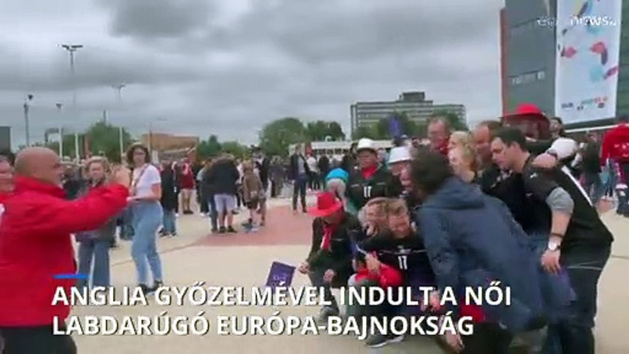 Anglia győzelmével kezdődött a női labdarúgó Európa-bajnokság