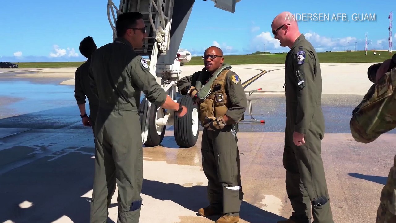 Around the Air Force- B-1B Lancers to Guam, Nellis Aggressors Reactivate, Andrews Gets Grey Wolves