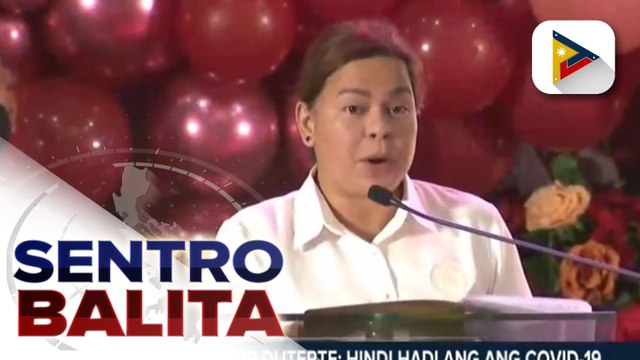 VP Sara Duterte, hinimok ang bagong college graduates ng Emilio Aguinaldo College na paglingkuran at mahalin ang bansa; Duterte, hinimok din ang mga nagtapos na huwag mawalan ng pag-asa