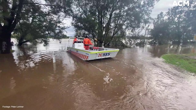 Hunter rescue crews in floodwaters | July 7, 2022 | Newcastle Herald