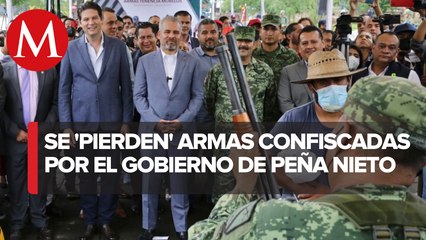 Gobierno de Michoacán inició el programa de canje de armas por electrodomésticos