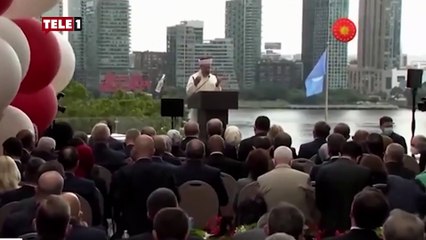 Ali Erbaş bu kez de New York'taki Türkevi açılışında dua etti