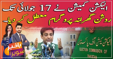 ECP suspends Hamza Shahabz's electricity relief package till July 17