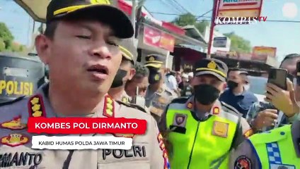 Download Video: Penampakan Tiga Truk Polisi Angkut Simpatisan DPO Kasus Pencabulan Santri di Jombang