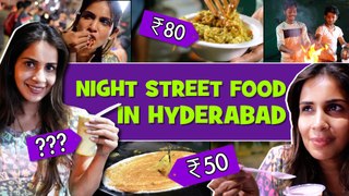 Night Street Food in Hyderabad | 10 PM to 5 AM | Madhapur | Samyuktha Shan